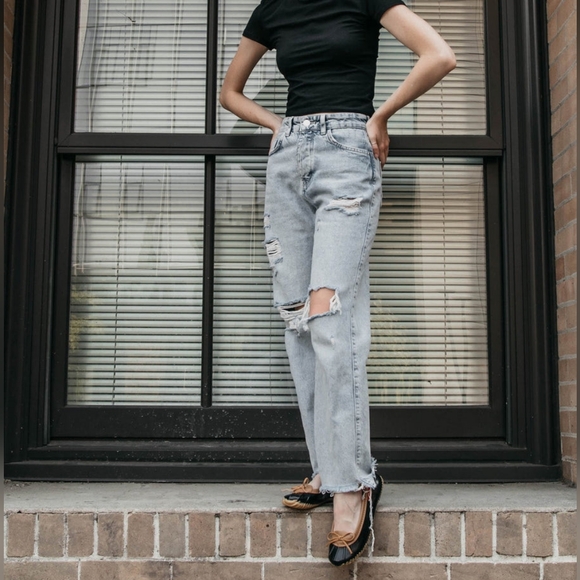 chooka Black Duck Skimmer Rubber + Faux Leather Rain Slip On Flats NWT US 10 - Picture 16 of 16